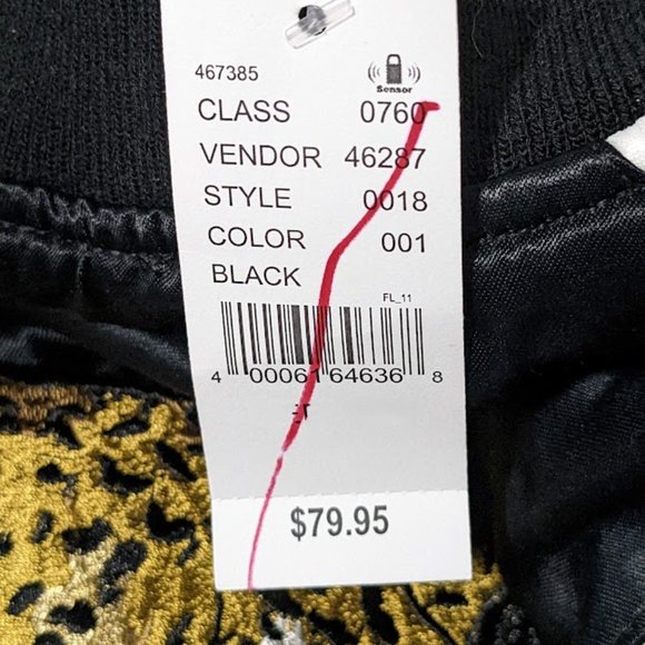 Kendall & Kylie Wild at Heart TIGER Satin Bomber Varsity Jacket PacSun NEW - NWT - Picture 15 of 15